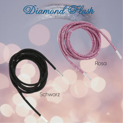 DiamondFlash - Strass-Schnürsenkel