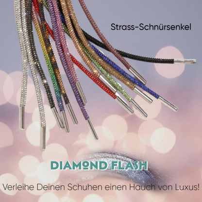 DiamondFlash - Strass-Schnürsenkel